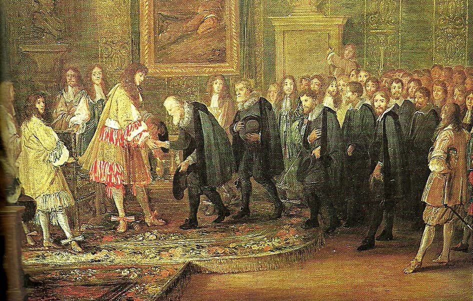 louis xiv receiving swiss ambassadors